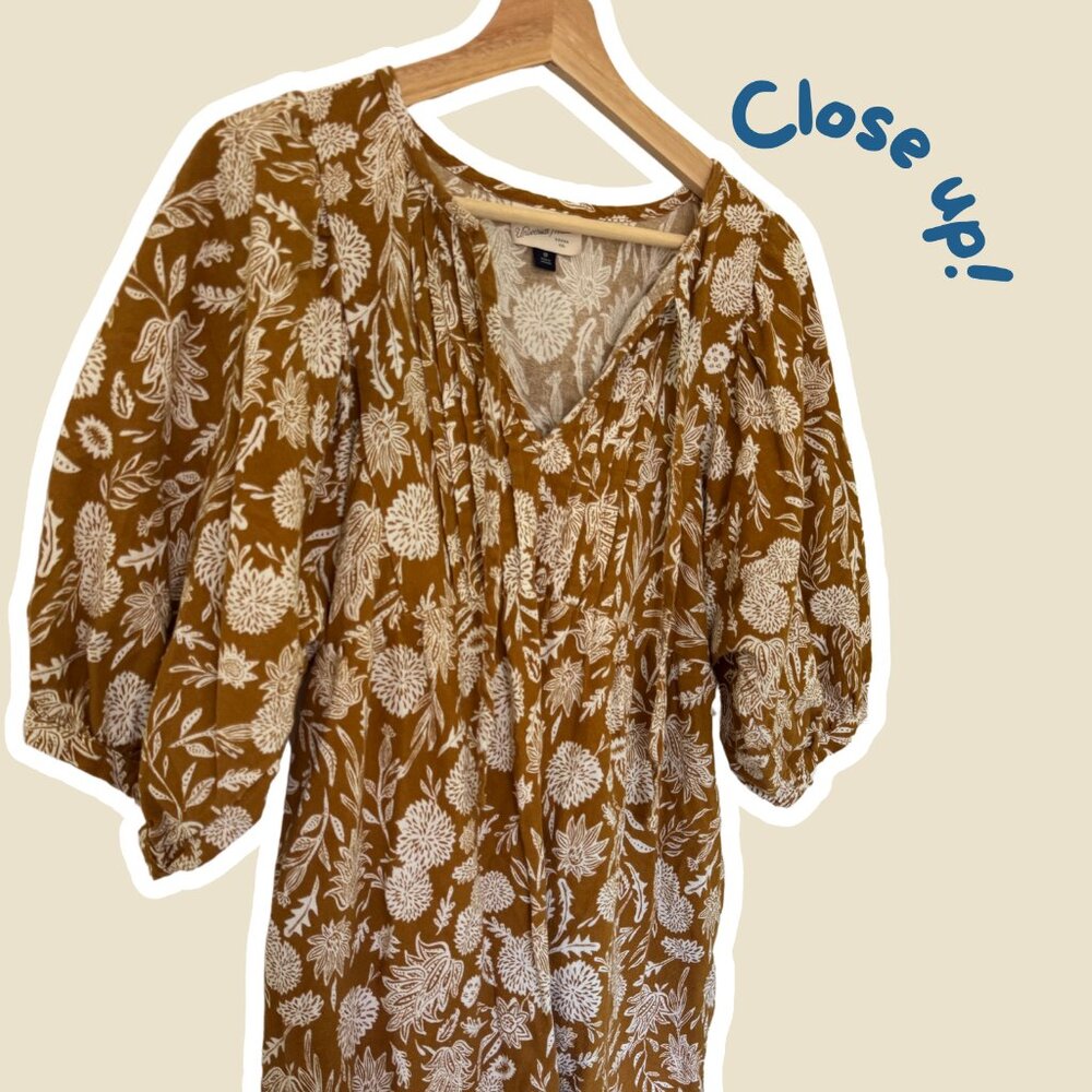 Universal Thread Patterned Dress - Picture 4 of 5